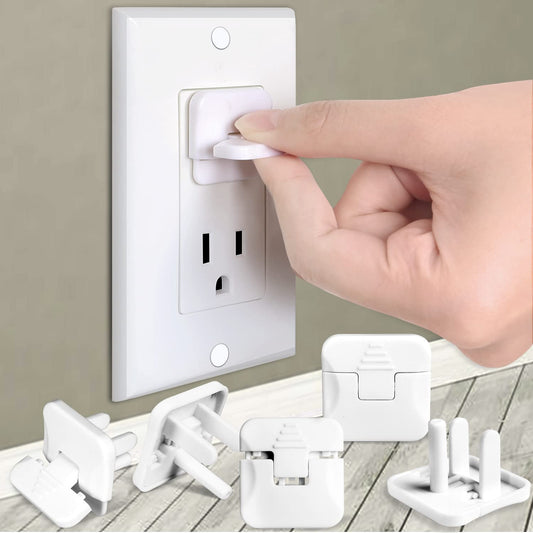 Outlet Covers  38-Pack White Child Proof Electrical Protector Safety Improved Baby Safety Plug Covers