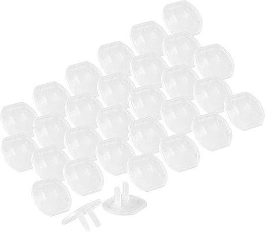 Outlet Covers Baby Proofing Child Proof Plug Covers for Electrical Outlets Easy Install Outlet Plug Covers UL Listed Shock Prevention Clear 51175 30 Count